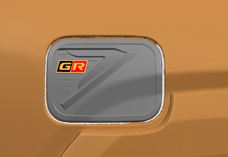 gas tank cover HILUX /TRAVO 26 GR 1pcs