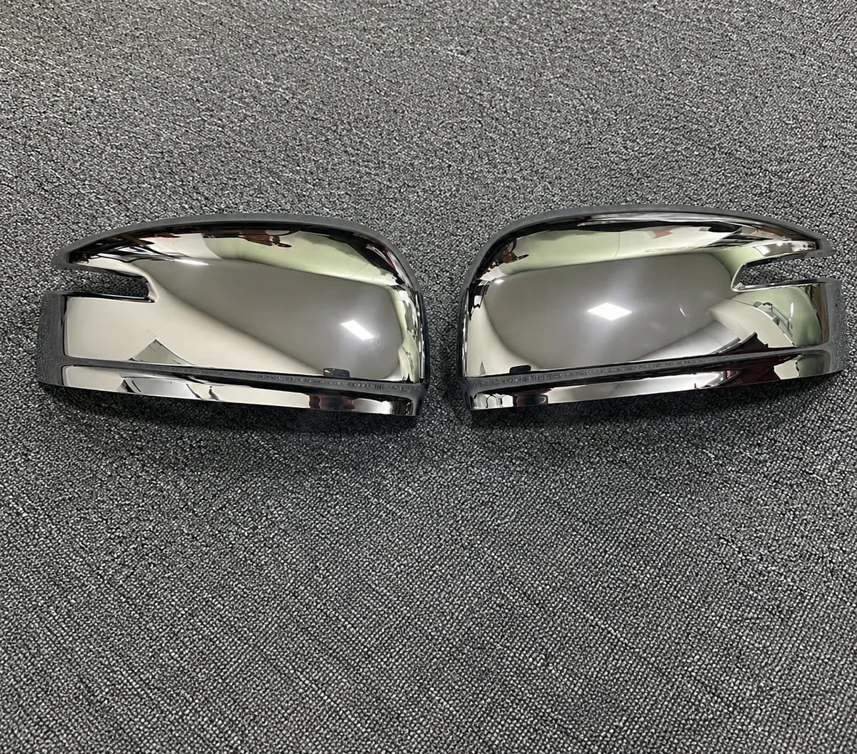 Toyota Land Cruiser LC300 Rear View Mirror Cover Trim, Chrome